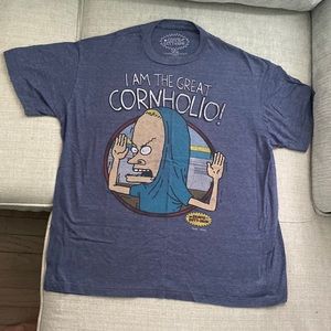 Short sleeve Beavis and Butthead shirt size extra large, never worn